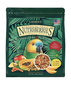 1.36kg Lafeber NutriBerries Tropical Fruit Complete Parrot Food